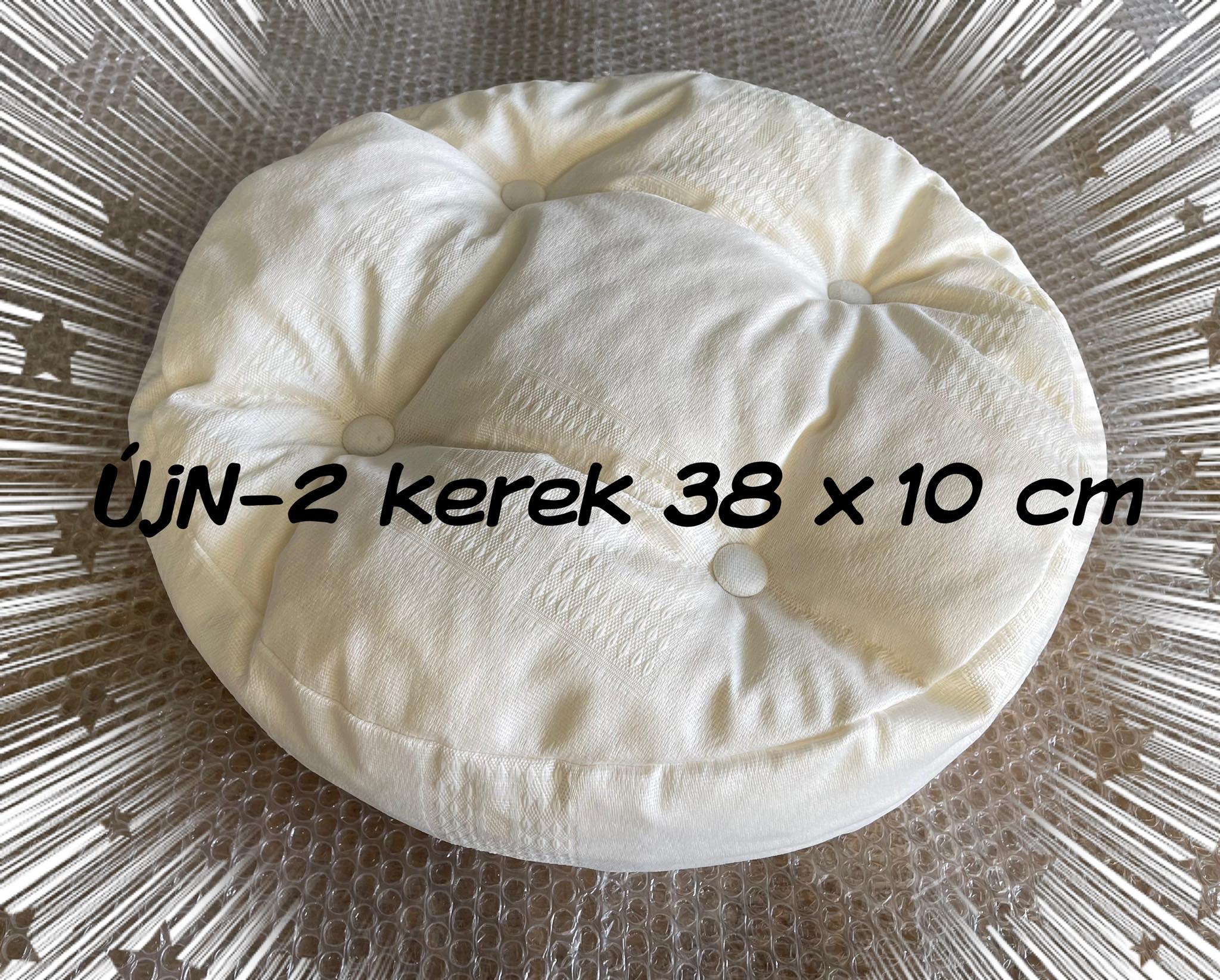 Ottoman párna ÚJN-2 kerek 38 cm